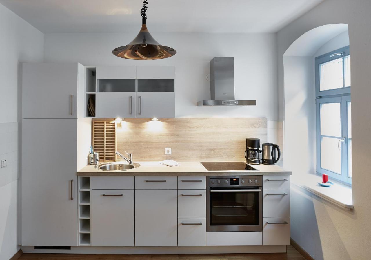 Ferienwohnung Priessnitz ドレスデン エクステリア 写真